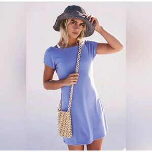 Free People Lavender Mini Dress
